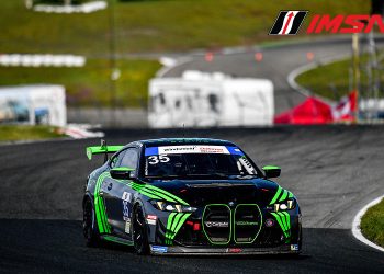 Courtney Crone borila se za prvu pobjedu na IMSA VP Racingu, osigurava drugo mjesto na Canadian Tire Motorsport Parku.