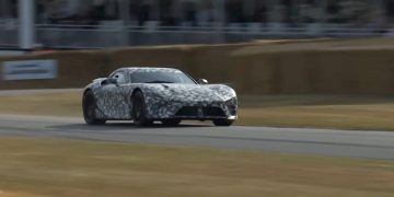 Električni superautomobil Lexus LFA predstavlja lažnu V-8 grmljavinu (video)