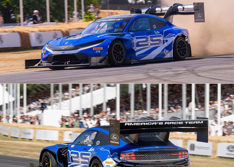 Fordov Super Mustang Mach-E postigao najbrže vrijeme vikenda na Festivalu brzine u Goodwoodu Fordov Super Mustang Mach-E postigao najbrže vrijeme vikenda na Festivalu brzine u Goodwoodu