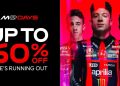 MotoGP dani: do 60% POPUSTA na sve ponude. Jedno odbrojavanje. MotoGP dani: do 60% POPUSTA na sve ponude. Jedno odbrojavanje.