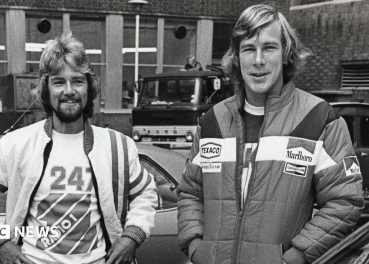 Noel Edmonds prisjeća se nesreće na reliju Norfolk s F1 zvijezdom Jamesom Huntom