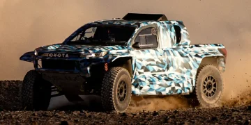 Toyota najavljuje vozilo Hilux na vodik za relij Dakar 2027.
