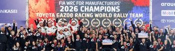 GAZOO Racing osigurava rekordnu šestu uzastopnu titulu među proizvođačima u WRC-u GAZOO Racing osigurava rekordnu šestu uzastopnu titulu među proizvođačima u WRC-u