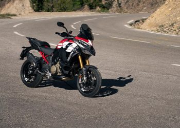 Multistrada V4 Pikes Peak 2027: nova boja unapređuje dizajn sportskog motocikla