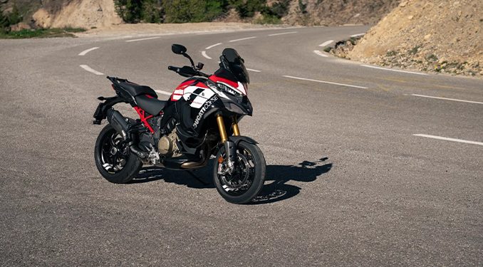 Multistrada V4 Pikes Peak 2027: nova boja unapređuje dizajn sportskog motocikla