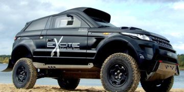 Range Rover Evoque reli automobil: Pustinjski Ratnik 3