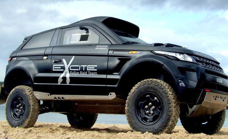 Range Rover Evoque reli automobil: Pustinjski Ratnik 3