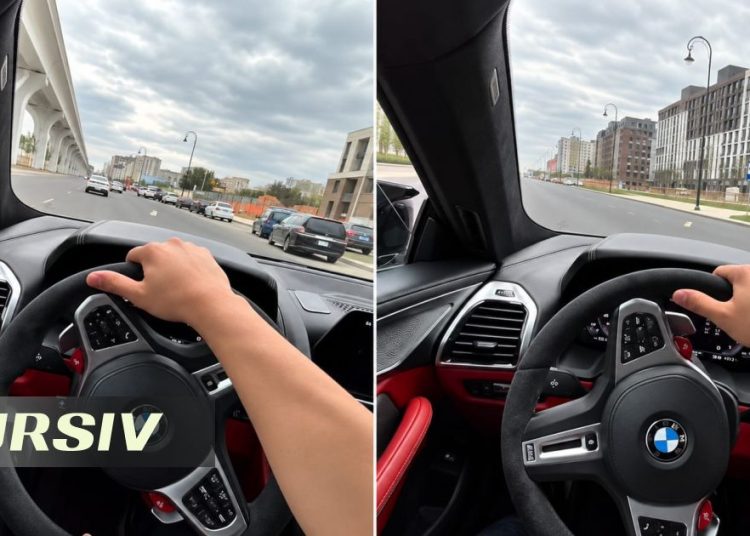 Vozač BMW-a dobio 10 dana zatvora zbog driftanja u Astani