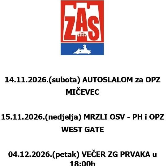 14. i 15.11. FINALE SEZONE OPZ-a
Nakon zaista fantastičnog SuperSlaloma od Kolm… 14. i 15.11. FINALE SEZONE OPZ-a
Nakon zaista fantastičnog SuperSlaloma od Kolm…