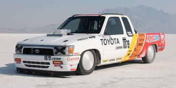 Toyota HiLux, bivša dizajnerica krajolika, pokušava postaviti rekord za najbrži kamionet na svijetu u Bonnevilleu