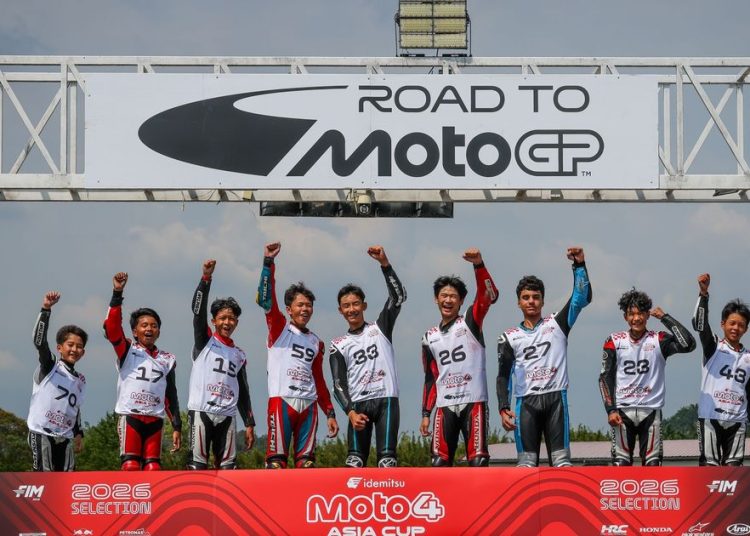 Upoznajte odabrane vozače za 2027. Idemitsu Moto4 Asia Cup
