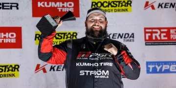 Vozač Kumho Tire Jack Shanahan osvojio treće mjesto na Formuli Drift Las Vegas